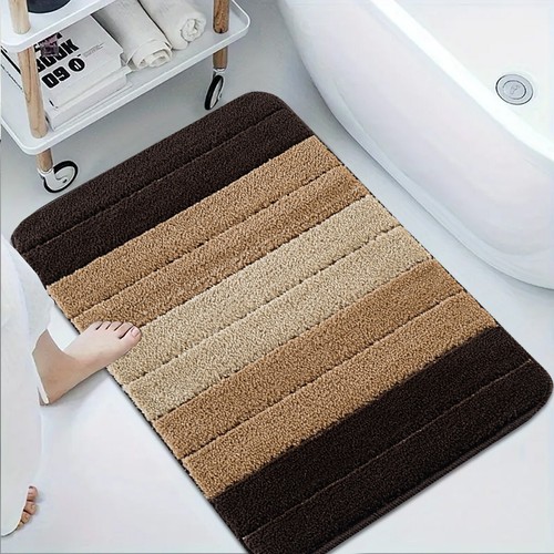 Extra Large Bathroom Rug Non Slip Bath Mat Water Absorbent Toilet Pedestal Mats - Picture 11 of 25
