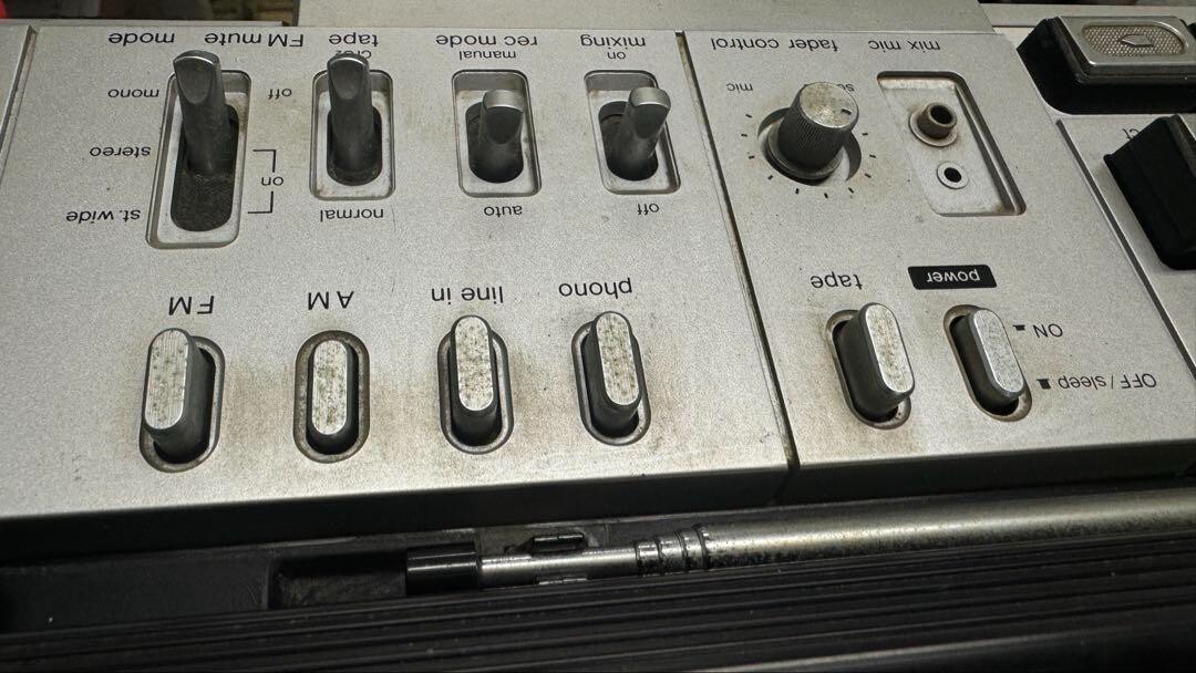 SHARP ステレオラジオカセットレコーダー GF-303ST シャープ GF-303 – 自動頭出しのAPSS推し | 【昭和レトロ