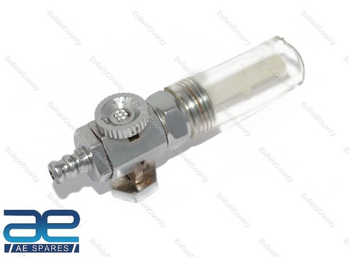 Pour Norton Triumph BSA Ajs Vintage Motos Carburant Essence Gas Réservoir Laiton - Photo 6/6