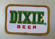 dixie beer dixie beer patch 2" x 3" Dixie beer iron on  sew on patch Dixie beer