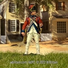 W.Britains:BR16092 - Art of War: Fifer of the 2nd Continental Artillery, 1782