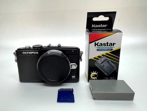 Olympus Pen Lite E-PL5 16.1mp Mirrorless Digital Camera Body Only - MUST READ