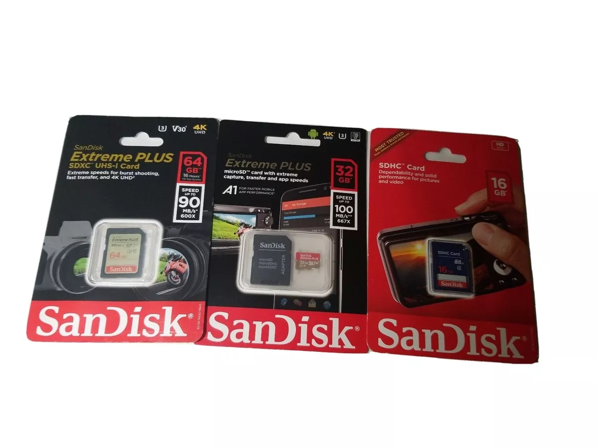 Sandisk extreme shop plus 16gb