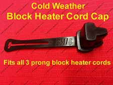 Cord Cap Plug Cap Plug Protector for Engine Block Heater Cord Cap