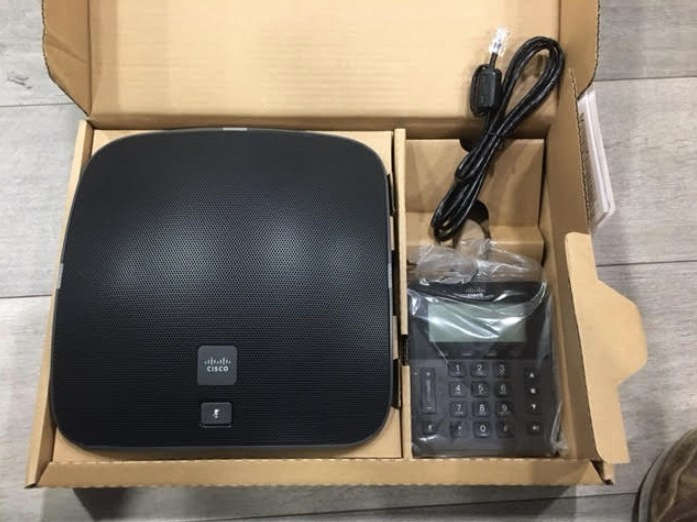 New Cisco CP-8831-K9 conference phone with Control Pad