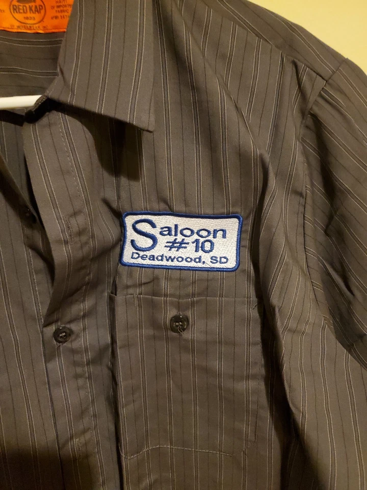 Red Kap Charcol Stripe W/S Large Saloon NO #10 Deadwood, SD - Image 4 of 4