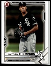2021 Bowman #BP-74 Matthew Thompson Chicago White Sox
