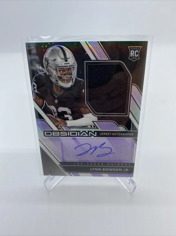 2020 Panini Obsidian Lynn Bowden Jr. RPA 35/40 SP - Image 3 of 3