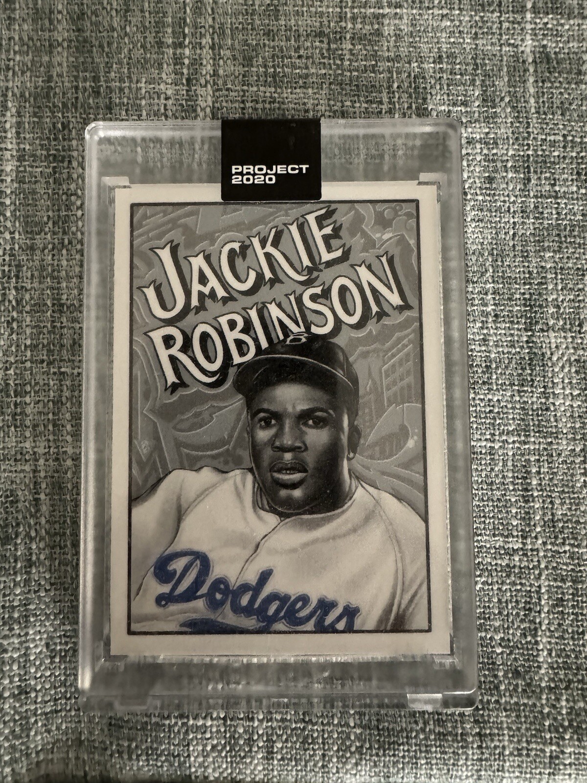 2020 Topps Project Jackie Robinson 1952 Mister Cartoon #/11643 #79 HOF Dodgers