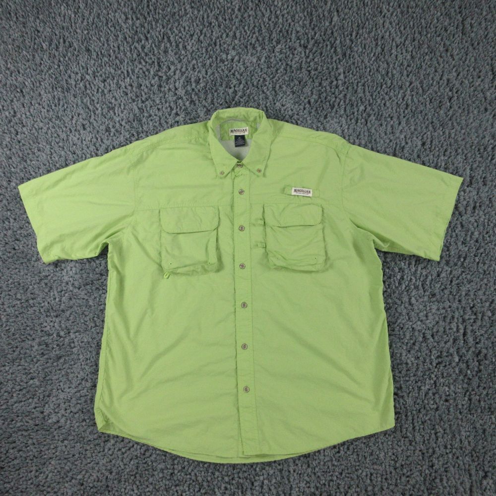 Chemise De Pêche Ventilée Magellan – Homme 2XL – Bleu – Manches Courtes