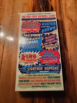 Capricorn Records Presents - The Fire/Fury Records Story - 2 CDs -Great Artists 