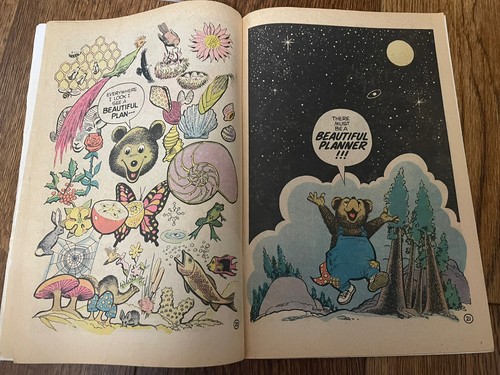 Barney Bear "Wakes Up!"  Kiddies Christian Comic 1977 & 1989 - Picture 5 of 9
