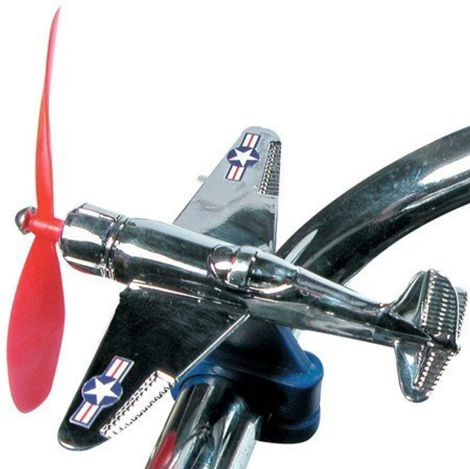 自行车飞机 自行车 飞机 全新 复古 三轮车 螺旋桨 复古 车把 玩具 — 第 3/4 张图片
