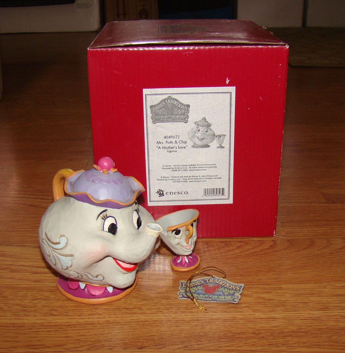 Disney Tradition by Jim Shore, MOTHER's LOVE (4049622) Mrs. Potts