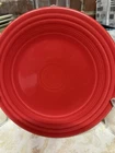 Fiesta Ware 9" LUNCH PLATE - SCARLET - first quality
