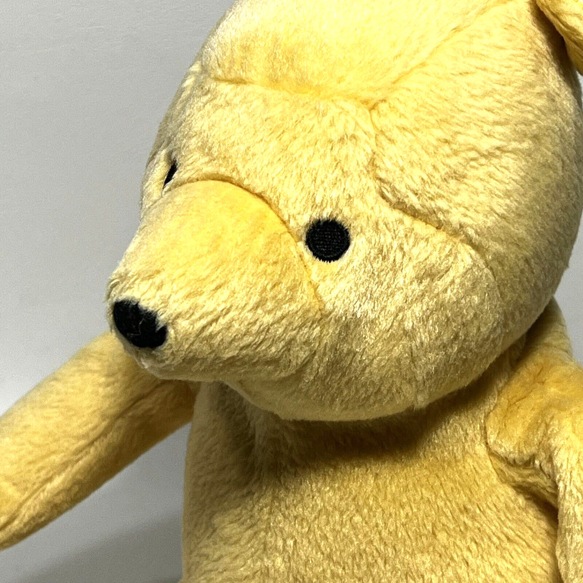 Fisher Price Yellow Teddy Bear Stuffed Animal Plush Toy H8549 Sewn