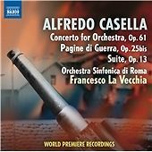 Casella: Concerto For Orchestra Orchestra Sinf Roma:Vecchia {Free P&P Tracked 24