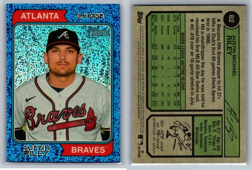 2023 Topps Heritage #'d CHROME, REFRACTORS, BLUE SPARKLE You Pick! FREE SHIP 2+ - Picture 44 of 106