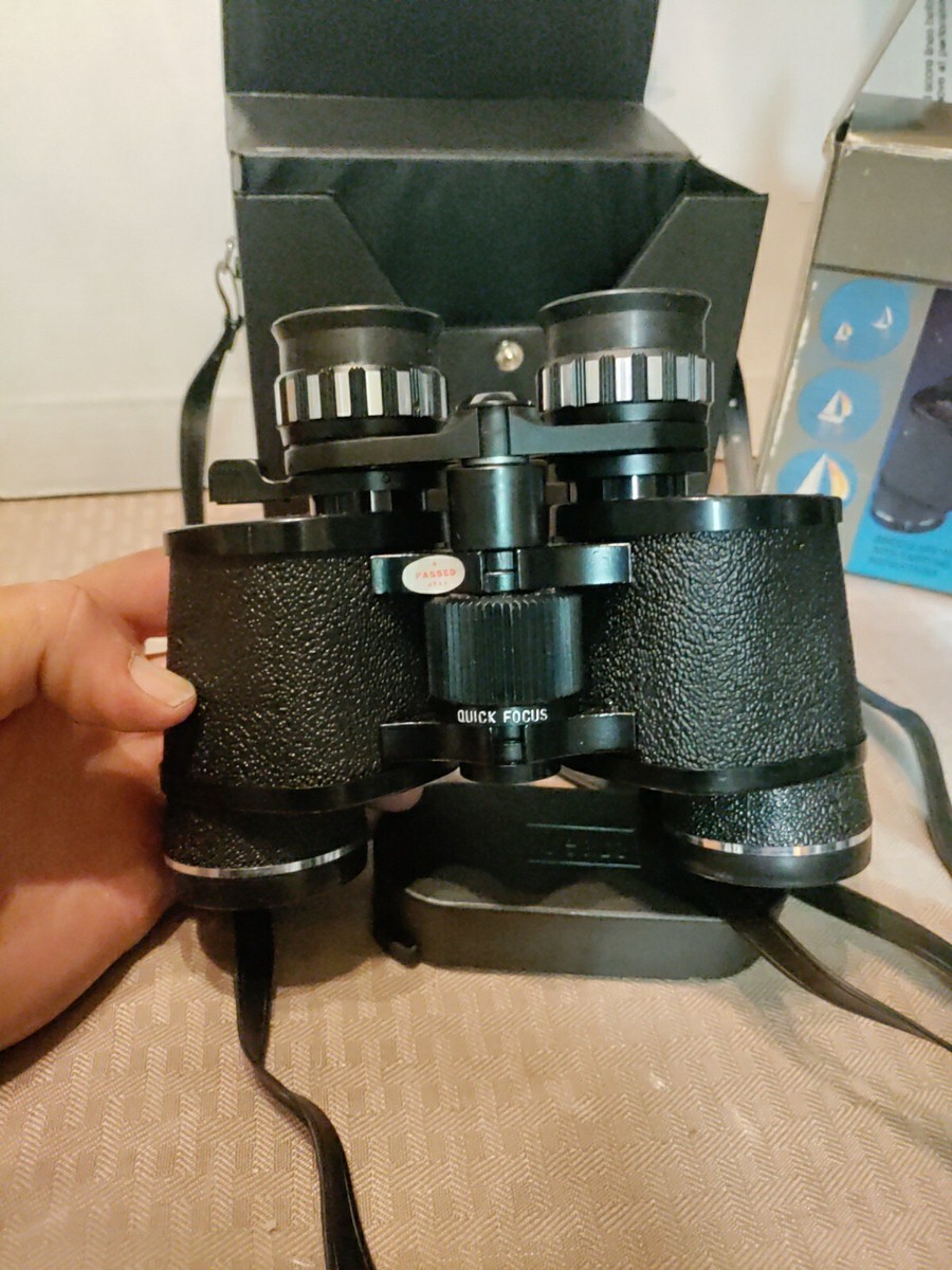 Vintage Sears 7-15 x 35mm Binoculars Model 473.2520300 Zoom Quick