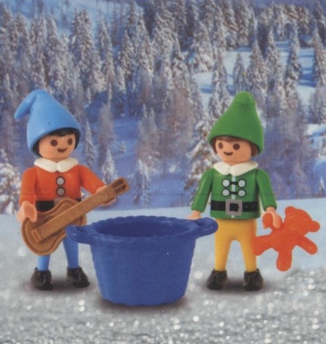 Accessoire PLAYMOBIL 4958 – Lutin Garde Gnome – Personnage Vintage – Bon état