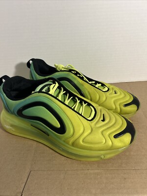Nike Air Max 720 Volt Green Men's Size Athletic Running - Main Image