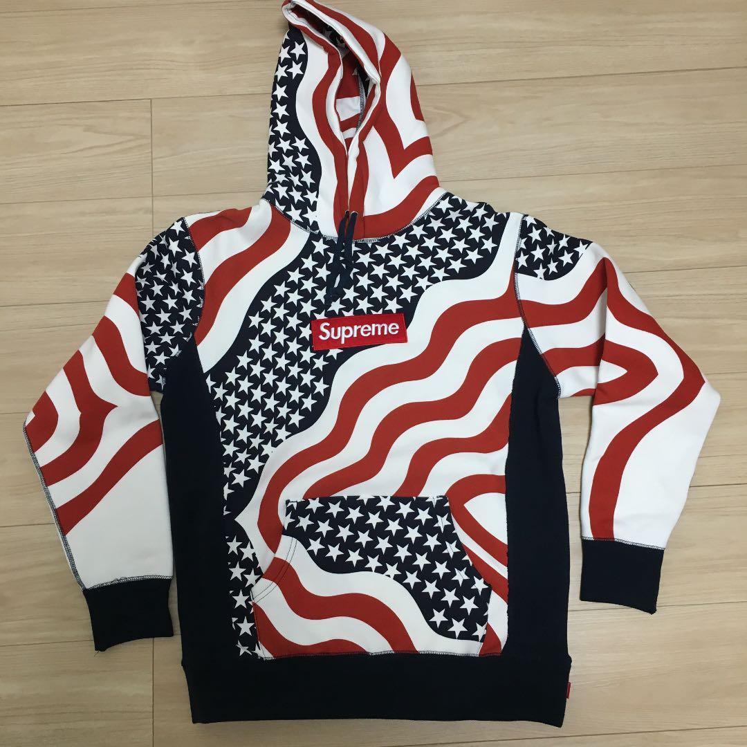 Supreme box logo Stars and Stripes | eBay