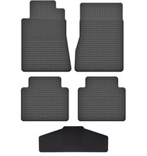 Universal Gummifußmatten + Tunnel: Mercedes W221 S-Klasse Limousine 2005-2013