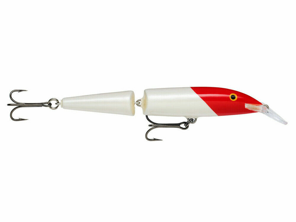 Rapala Floating Jointed 13 RH Red Head Hard to Find Color Fishing Lure  Special for sale online