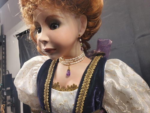 32” Artist Proof Doll Porcelain Limited Mitzie Hargrave Doll - Queen Sylvana - Picture 9 of 18