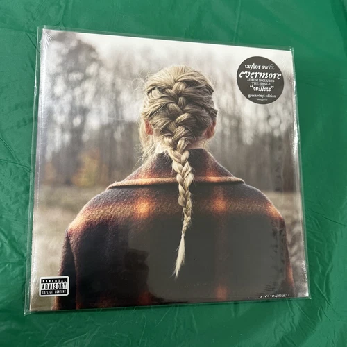 Taylor Swift - Evermore -  2 X 12" Green Vinyl Album  -New & Sealed