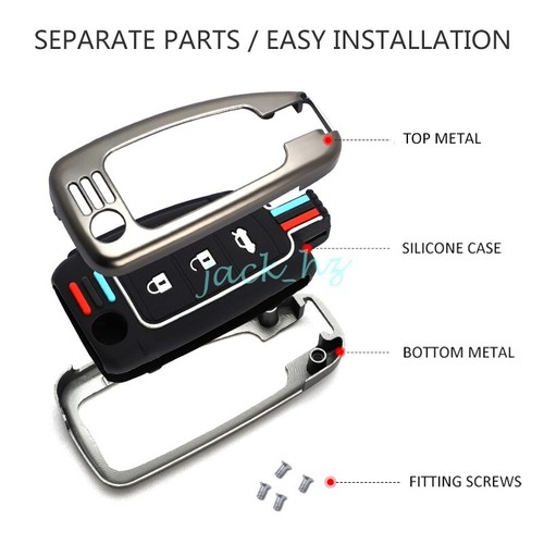 Llavero de coche abatible funda llavero para Nissan Rogue Sport Kicks Qashqai J11 - Imagen 8 de 16