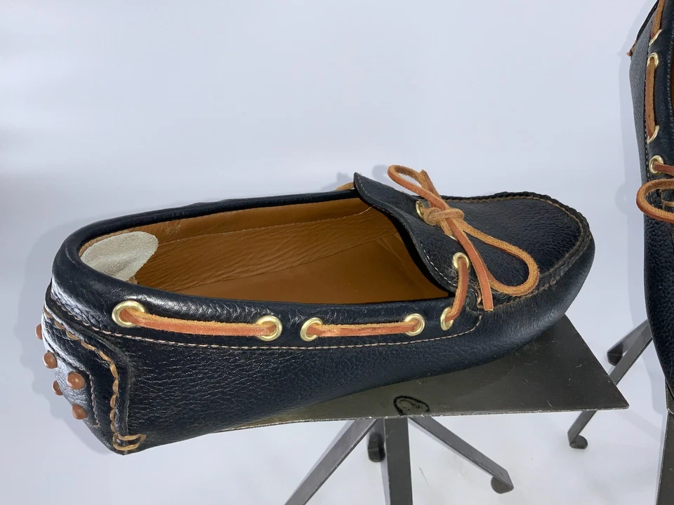 Zapatos mocasines de conducción Brooks Brothers talla 10 D cuero marrón YGI D2S-114 Foto 3 de 4