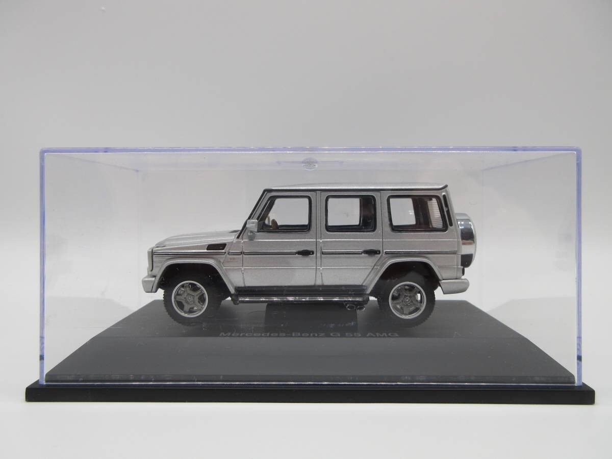 Mercedes-Benz G-Class ミニカー 1/43 1:43 Mercedes-Benz G-Class G55 AMG G-Klasse Silver Diecast