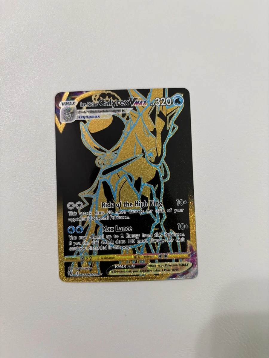 Ice Rider Calyrex VMAX Pokémon TCG Cards for sale | eBay