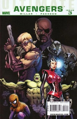 Ultimate Avengers #3 (2009) 1st app. of Monica Chang. 1st app. of Swarm as Re...