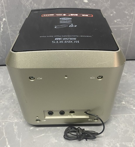 Roberts Sound 38 DAB/DAB+ FM CD Stereo Alarm Clock Radio untested no PSU - Picture 3 of 5