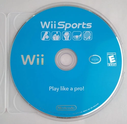 Wii Sports Nintendo Wii 2006 Game Disc Only -Tested- Fast US Ship