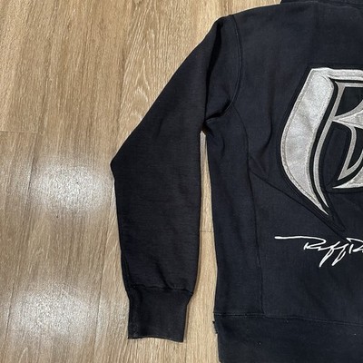 Supreme X Ruff Ryders FW14 Pull Over Hoodie Black Vintage Men's