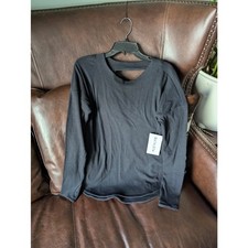 Athleta Presence Sweatshirt SMALL BLACK