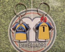 n°1 portachiavi maglia Inter 1996/97 portiere Gianluca Pagliuca sponsor Pirelli