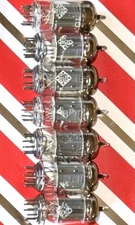 (7) OF THE BEST TELEFUNKEN ECC83/12AX7 TUBES I HAVE!! Super Strong & Tight Match
