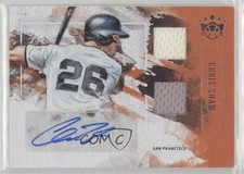 2019 Panini Diamond Kings DK Material Signatures Chris Shaw #DMS-CS Auto 0w8