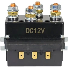 12V 500A Winch Solenoid Contactor Relay for Smittybilt XCR 9K 3-Wire Motor