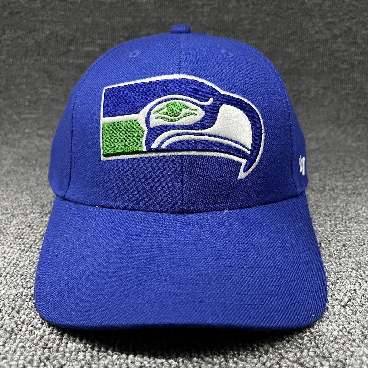 New '47 Brand Seattle Seahawks NFL MVP Adjustable Hat Royal Blue Cap
