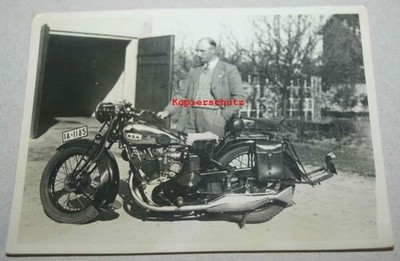 Altes Motorrad B.S.A.