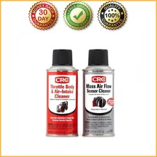 Crc 05111 Maf Mass Air Flow Sensor Throttle Body Intake Cleaner Twin Pack Kit