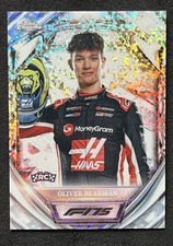 2025 Topps Chrome F1 Oliver Bearman Rookie Diamond 75th Anniversary RC #D75-14 — 2025 Topps Chrome F1 Diamond 75th Anniversary rookie card for sale on eBay
