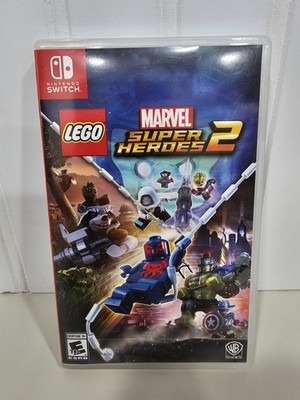 LEGO Marvel Superheroes 2 - Nintendo Switch, Tested, Label Is Peeling Off 