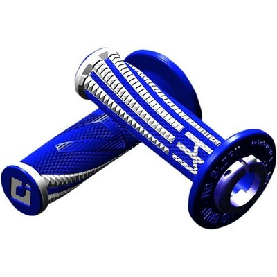 ODI EMIG PRO V2 Lock-OnÂ Grips Griffe Griffgummis Lenkergriffe blau/weiß