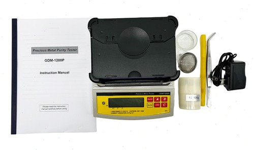 Elektronisches Metalldichtemessgerät Gold Reinheitsprüfer mit Maximalgewicht 1200g - Bild 12 von 23